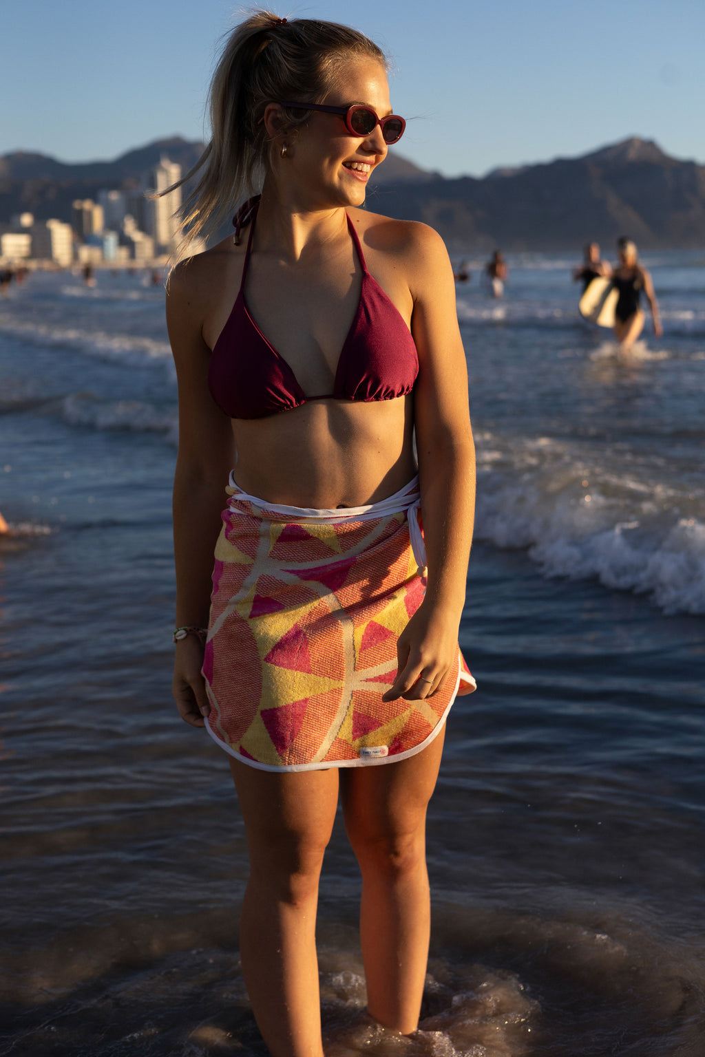 Sunburst Towel Wrap